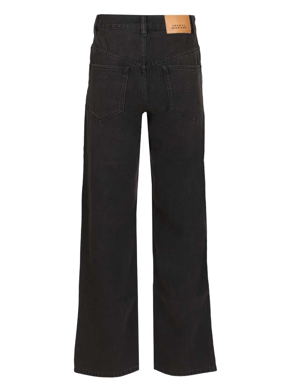 Isabel Marant Jenny Jeans - Nero | c5c9f13535fbbc274827a627597d9ab226765c23