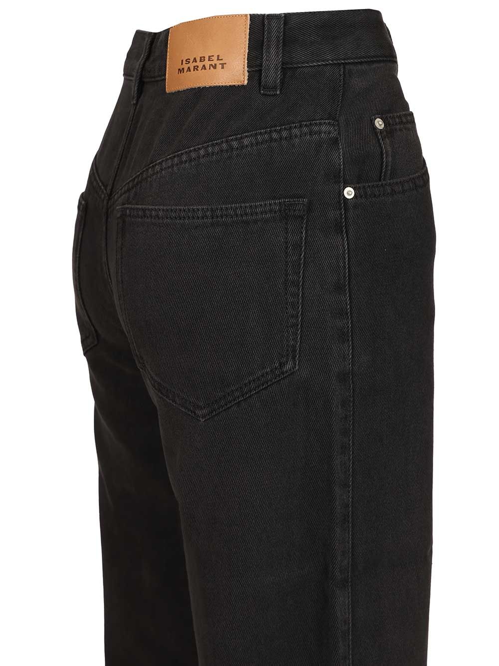 Isabel Marant Jenny Jeans - Nero | 709b3a93294932e53e2f34c47e84a7c671cecdcf