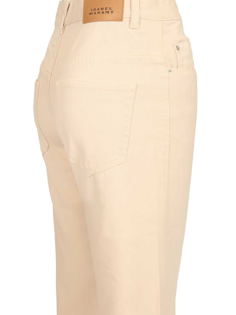 Isabel Marant Belvira Jeans - Beige | ac4032b760f32b1e928358a13b1480bfd738826c