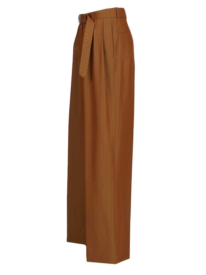 Dries Van Noten Wide-Leg Trousers Jeans - Marrone | 44416606906d9ce47e4eec1660f8c64f75b09f72