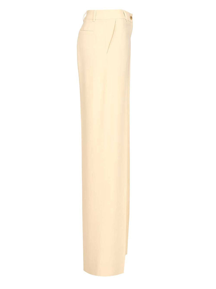 Etro Palazzo Trousers - Bianco | 4291f18e777757920cde7603def09e7d51b96c29