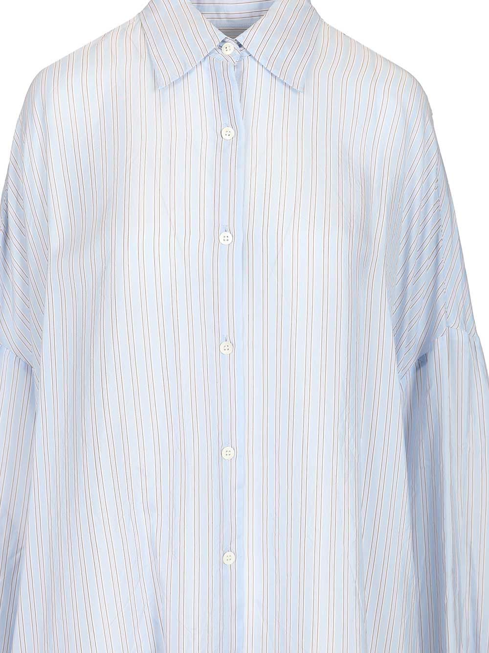 Dries Van Noten Casia Shirt Shirts - Blu | 07a55dd4dbc5c2c353f9f1c692767776f2c378c2