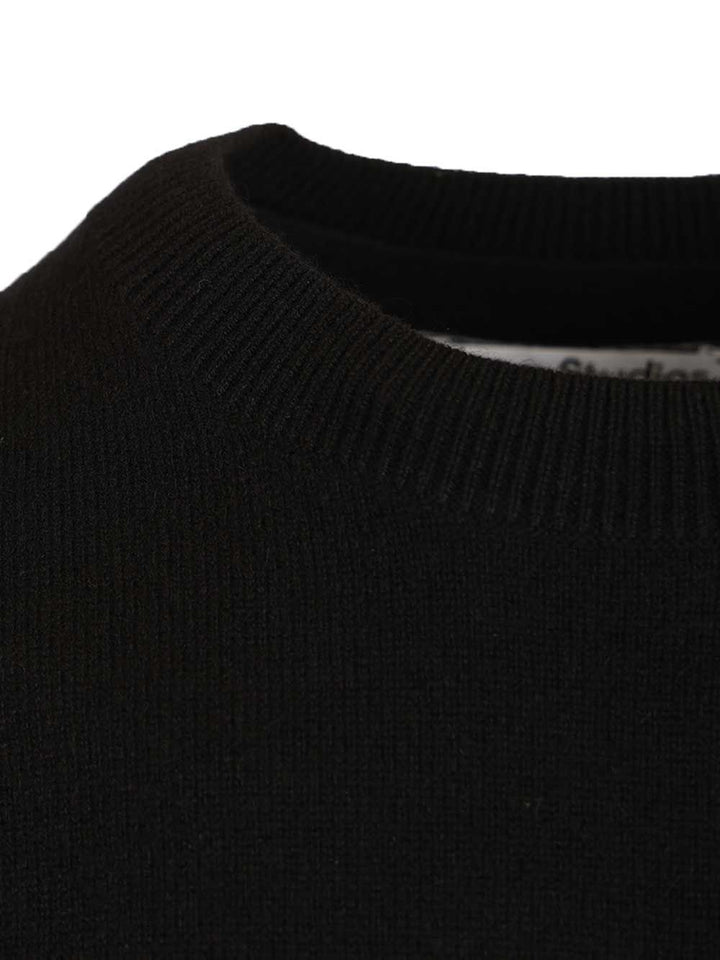 Acne Studios Cashmere Sweater Knitwear - Nero | 2c1df7e930ac99976c00acb8c70b66efba87f8ff