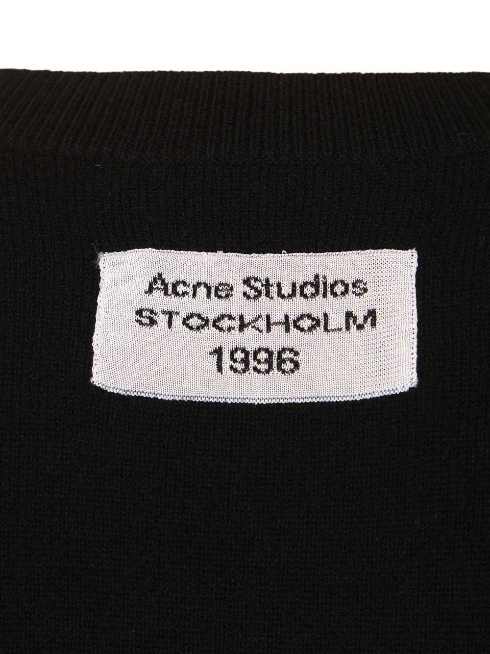 Acne Studios Cashmere Sweater Knitwear - Nero | ca2faf17e95a698a25d653bc59db78d0dc51e700