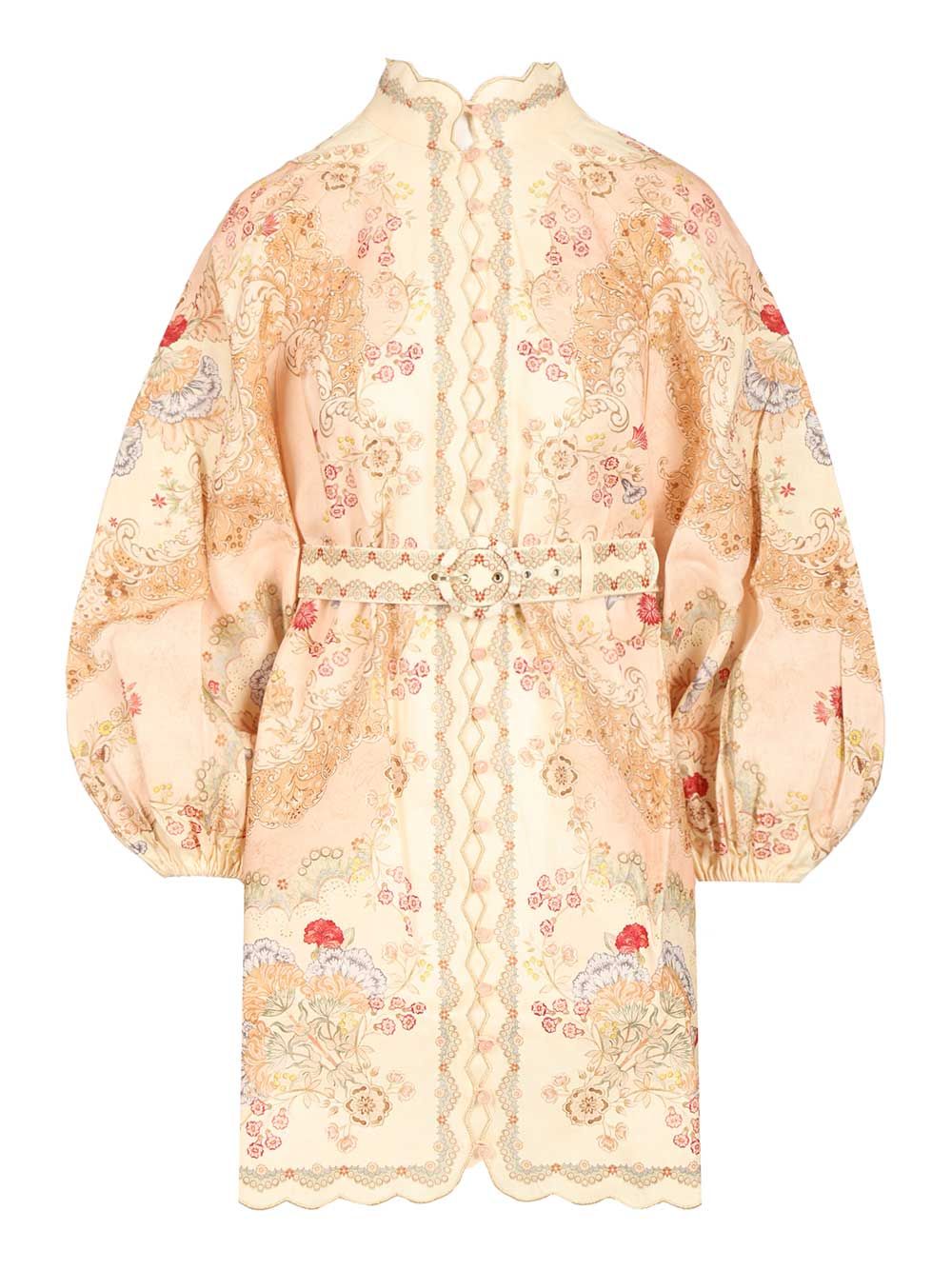 Zimmermann Daylight Mini Dress Abiti - Rose | 909ae395e54be5c507ce0d99c00634cbb857c5e4