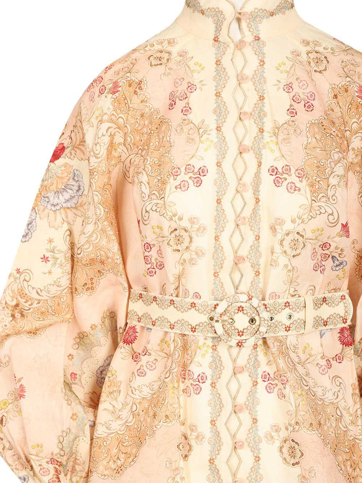 Zimmermann Daylight Mini Dress Abiti - Rose | a912830ce9f721daf591a0ae83ba050084b14ab4