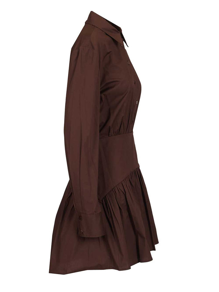 Staud Rocco Mini Dress Abiti - Marrone | dbd9c4b53324e85a6b52ecff7f0143a39f8f0b10