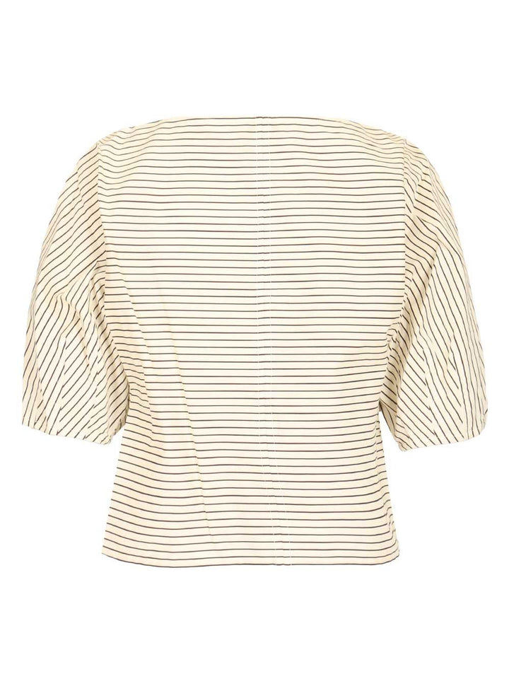 Staud Didi Cotton Poplin Top Top - Multicolor | 0f7d5bb8db8e2b10a46c58ede9a7978664e82fab