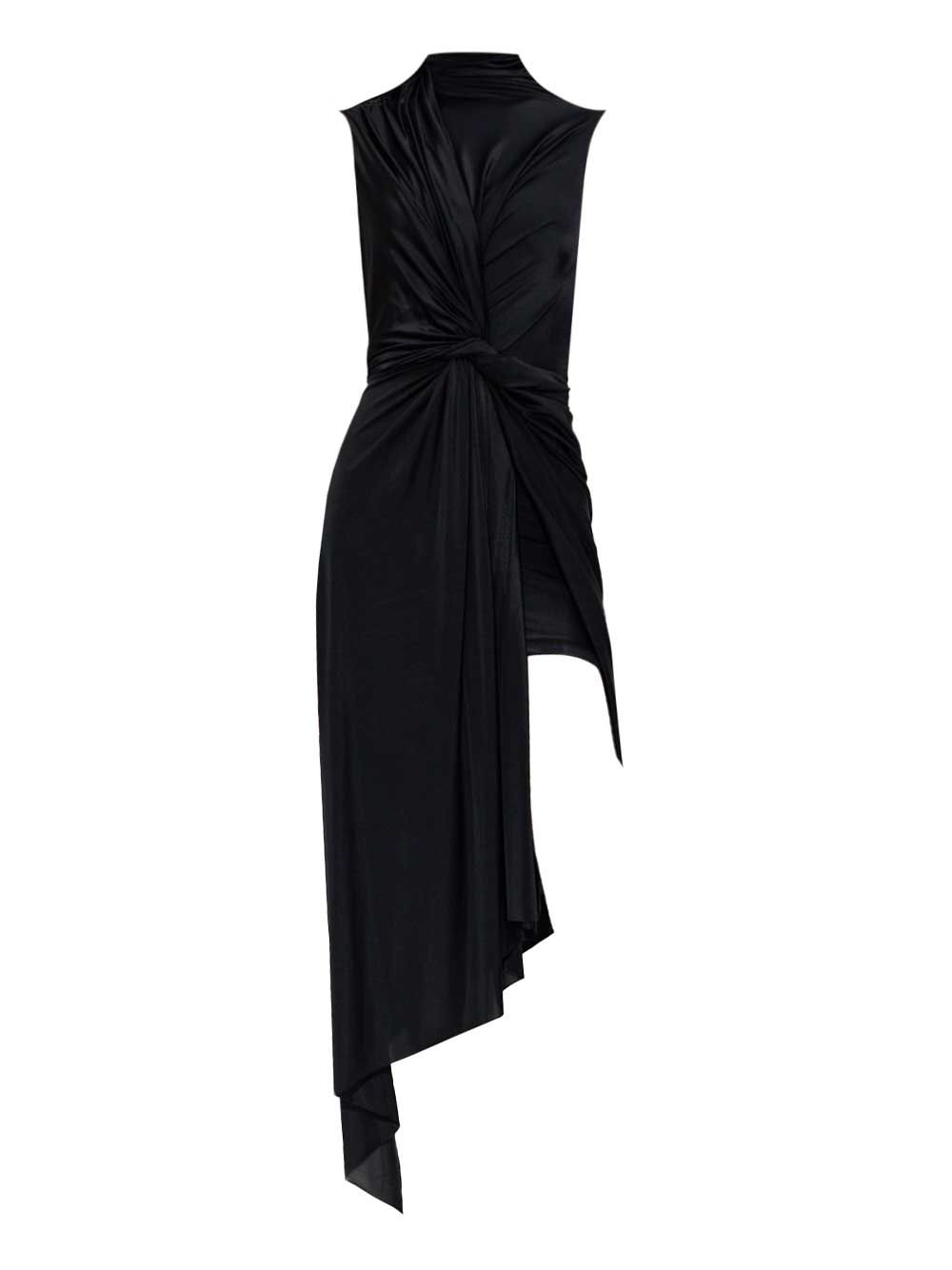 Balenciaga Asymmetrical Dress Abiti - Nero | e5339e8167b56102046cf960964651ca3665b970