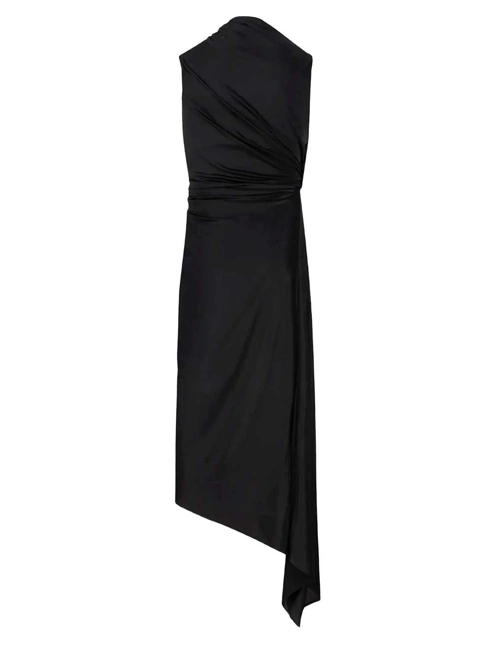 Balenciaga Asymmetrical Dress Abiti - Nero | d93e39fb7b44333cc32758a82c916fc447b509cd