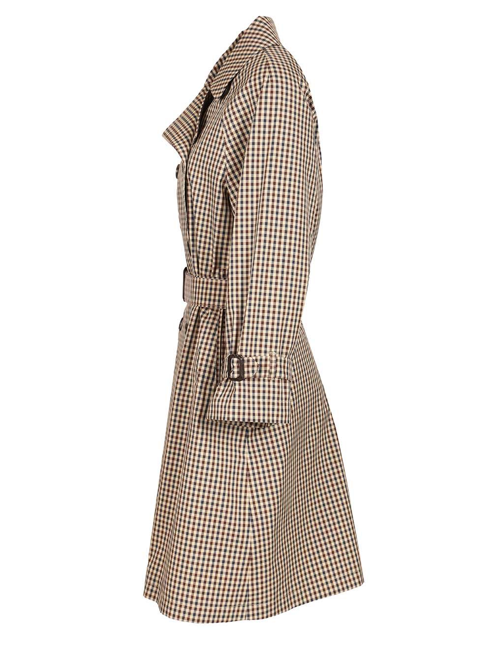 Max Mara The Cube Water-Repellent Twill Trench Coat Coats - Marrone | e915c63e4fa09964f7b66245eaffdae32a037eb7