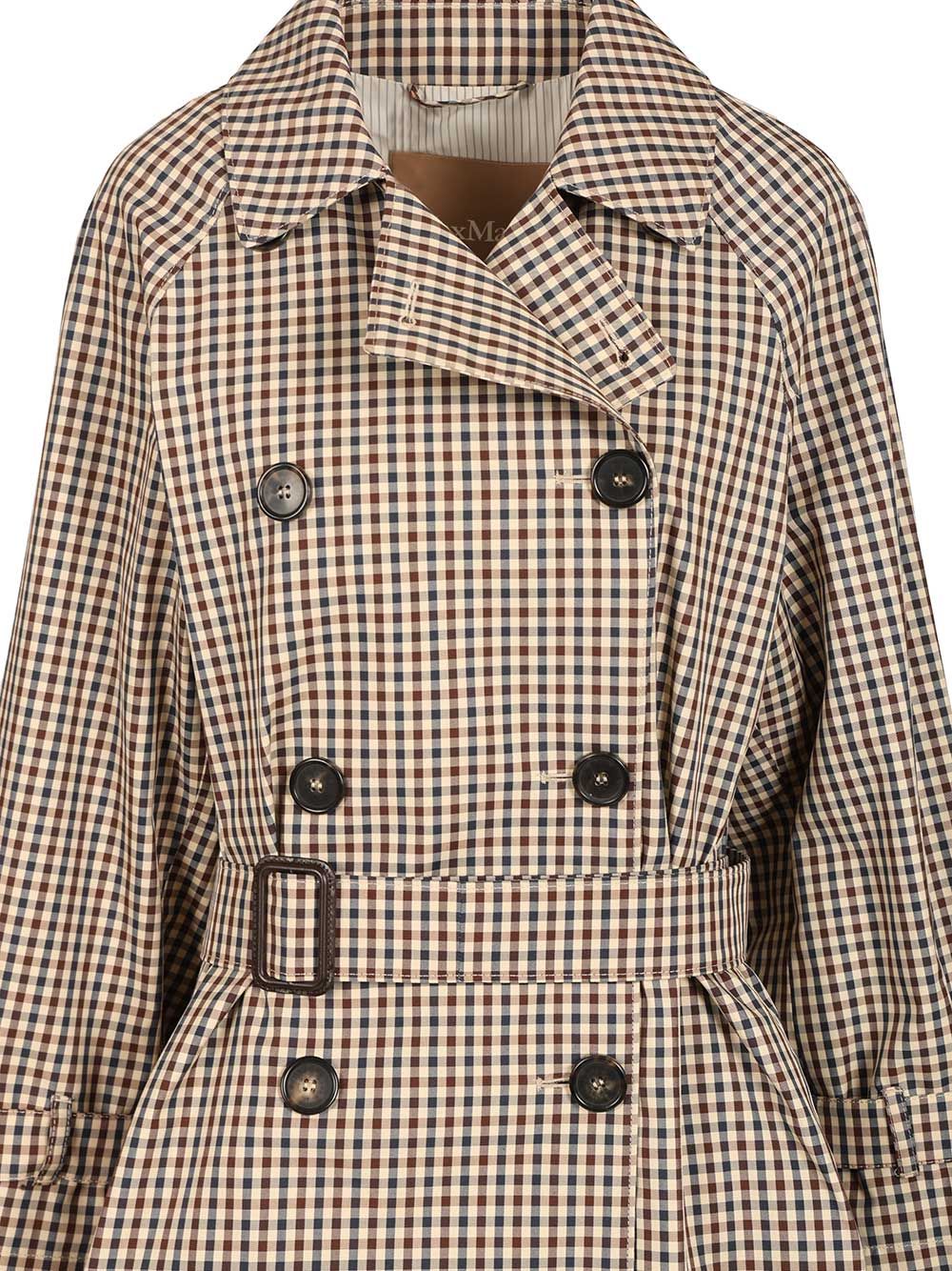 Max Mara The Cube Water-Repellent Twill Trench Coat Coats - Marrone | c7873fcdbeae2b41bd3a98aa8cbfd554726ac9d8