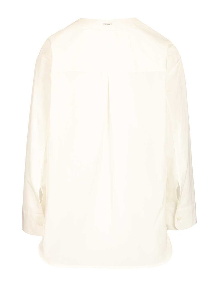 'S Max Mara Chicca Shirt Shirts - Bianco | 16b34c39c7819bfb678a8a23ab38c0eed57f7a1c