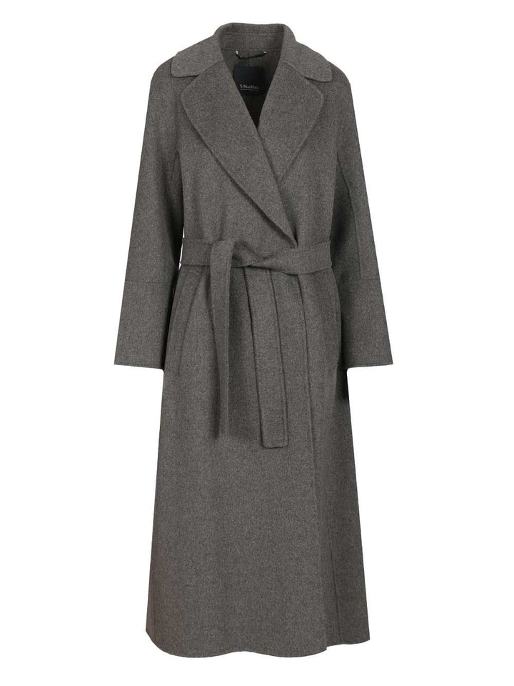 'S Max Mara Dressing Gown Coat Coats - Grey | 0e002ad15d500762c154d76726142fa5f7702380