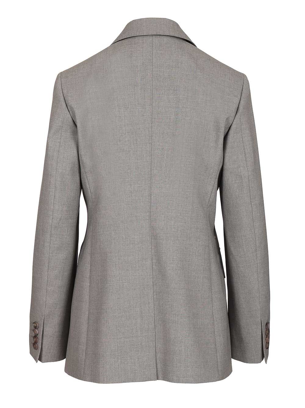 Max Mara Wool Blazer Giacche - Grey | 2612a965f4cb1b1258f71cbeca0d2387704f8a87