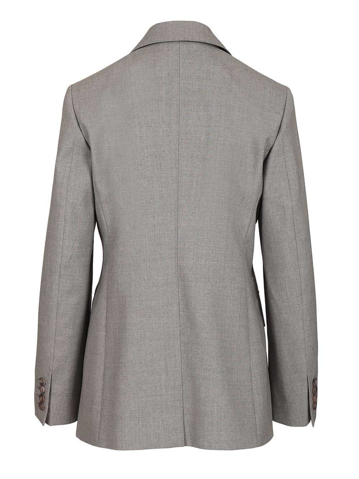 Max Mara Wool Blazer Giacche - Grey | 2612a965f4cb1b1258f71cbeca0d2387704f8a87