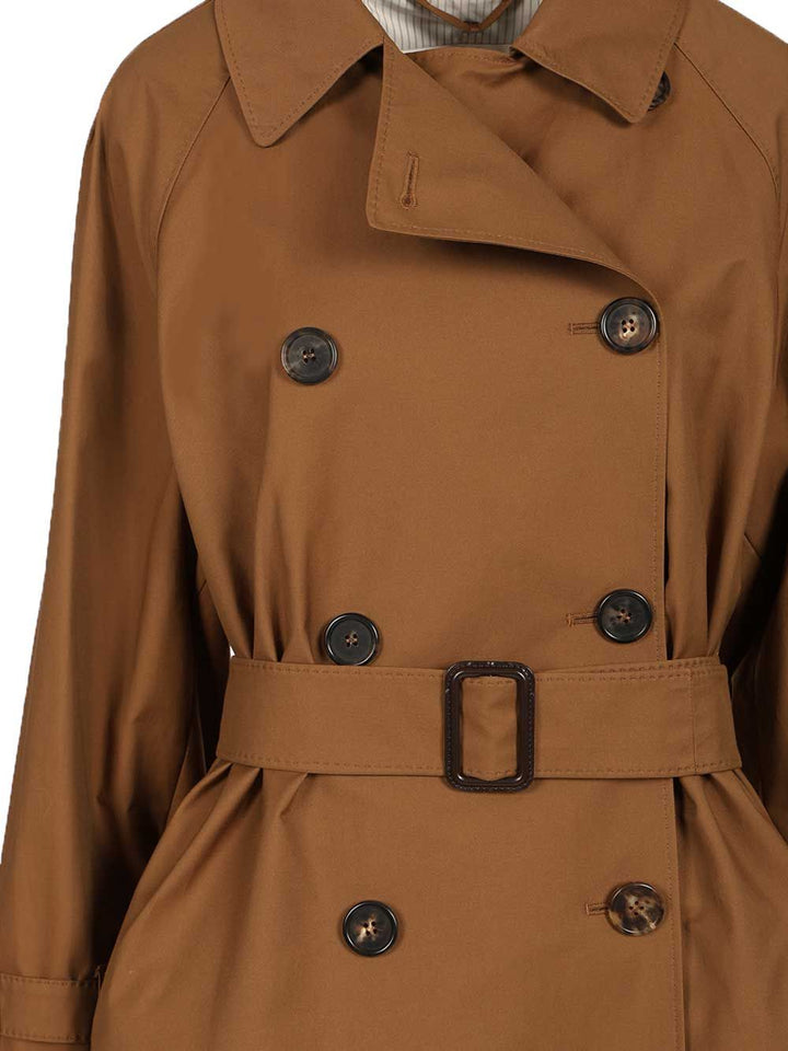 Max Mara The Cube Citrench  Trench Coats - Marrone | 8f15d6eedd188036944898fa04752b7fb08bc0f4