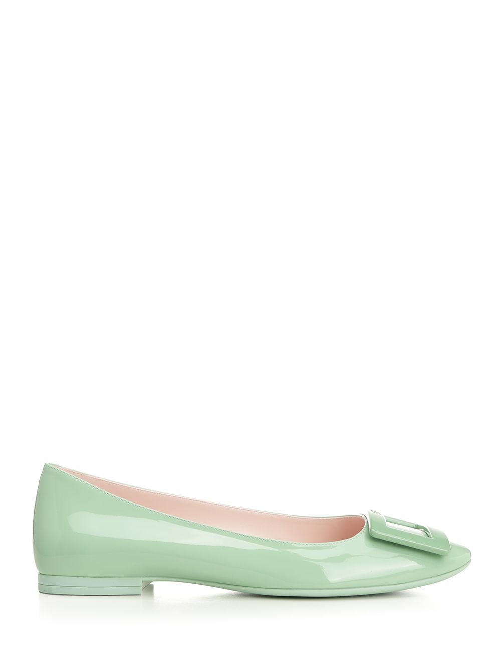 Roger Vivier Patent Leather Gommettine Ballerinas Scarpe basse - Verde | c844142b285af092f9cbdfb9591f59c6722f2f0b