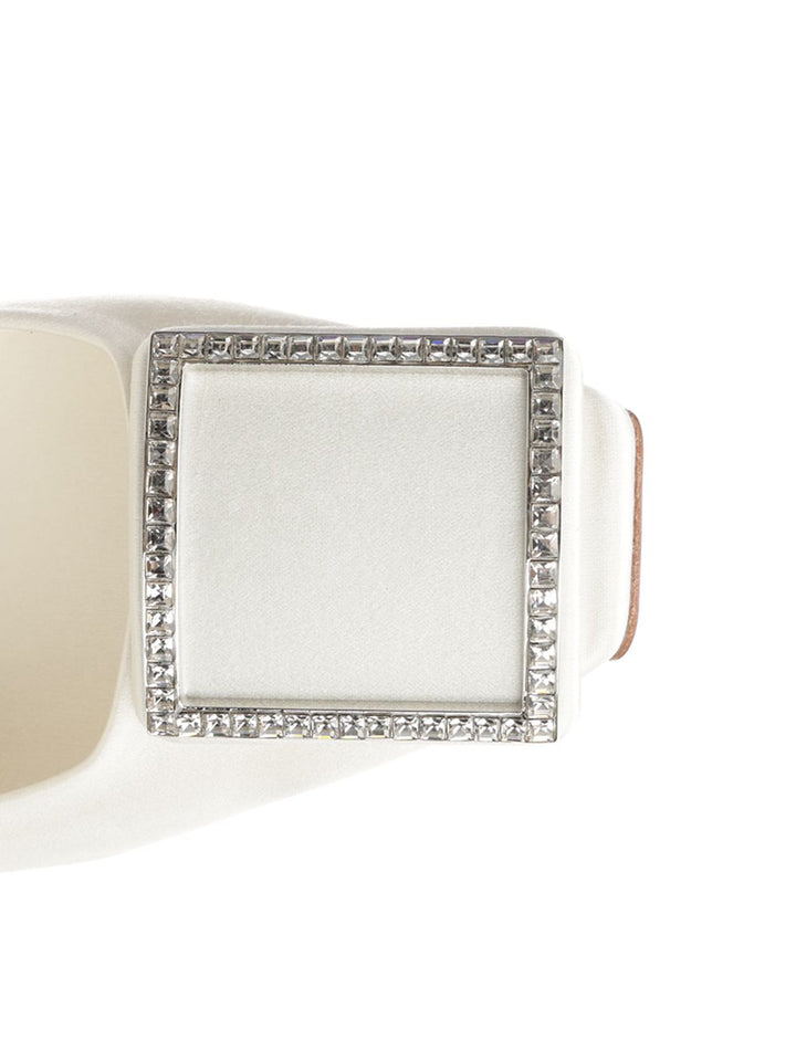 Roger Vivier Trompette Decollete - Bianco | 6d0181813e017bc5760efbfbe2eee759e73192a8