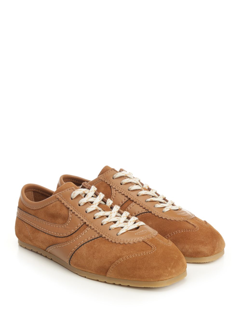 Dries Van Noten Suede Sneaker Sneakers - Marrone | d2fca192073c382fbb08fb8e4f3fde761d251976