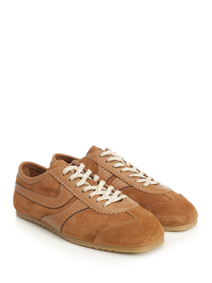 Dries Van Noten Suede Sneaker Sneakers - Marrone | d2fca192073c382fbb08fb8e4f3fde761d251976