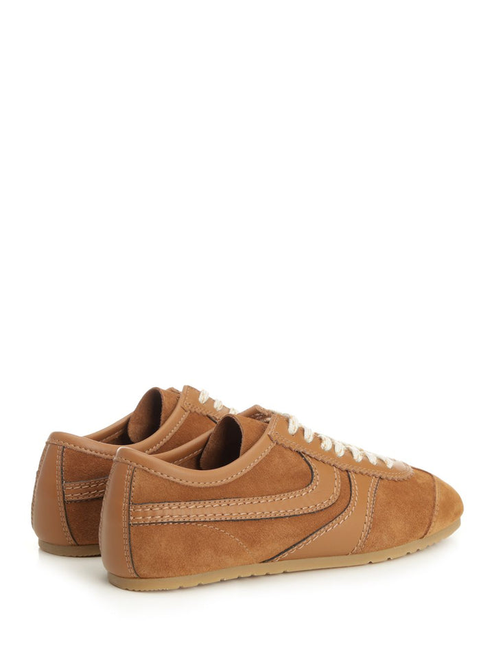 Dries Van Noten Suede Sneaker Sneakers - Marrone | d118f6faca6b5e2425039ca2bc3f5ab6a28ca697