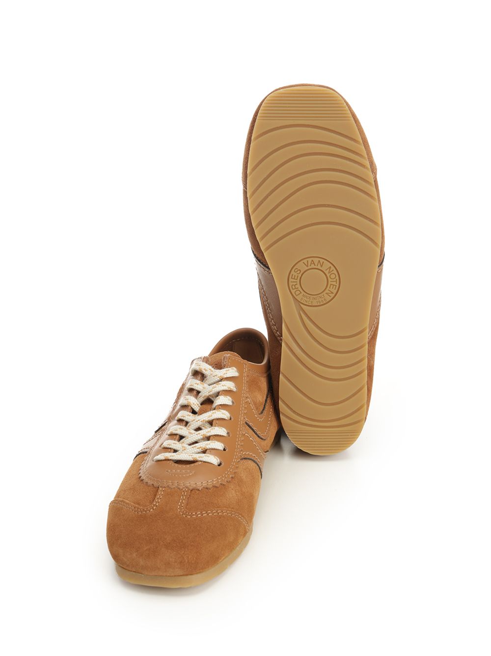Dries Van Noten Suede Sneaker Sneakers - Marrone | 1ee22216b0eae0e5a46b00aa4ae3400e5c741d0c