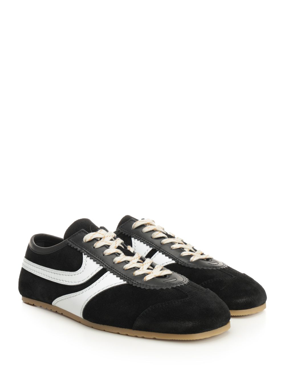 Dries Van Noten Suede Sneakers - Nero | 2686fc7d9196e392da51383d1134709e11fc293a
