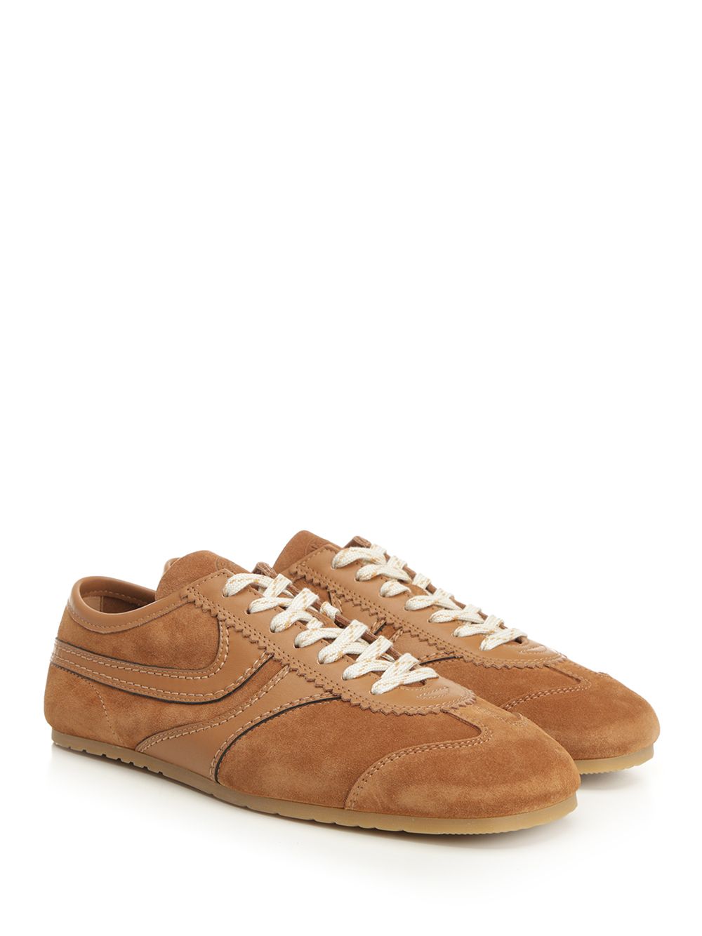 Dries Van Noten Suede Sneakers - Marrone | a316a4fcbebca7583a606c879c4fd8d571c082a0