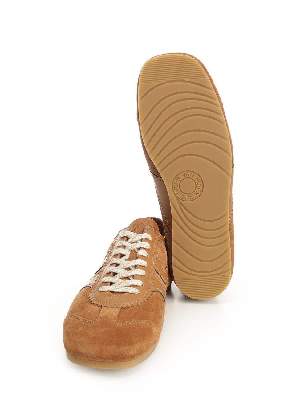 Dries Van Noten Suede Sneakers - Marrone | 0ba8655e31203ad4d612d62b05d11e1a01e6a4c8