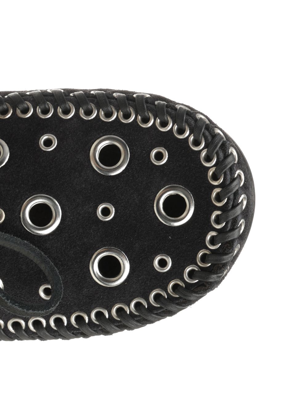 Isabel Marant Suede Eyelets Moccasin Scarpe basse - Nero | 2f28f54334c9d7ccd669f4c9e0141e9b074f696c