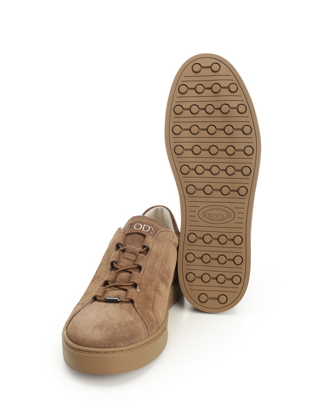 Tod'S Suede Sneakers - Beige | 325aeb3d3793b3486a1f12b902cbd8323efd511b