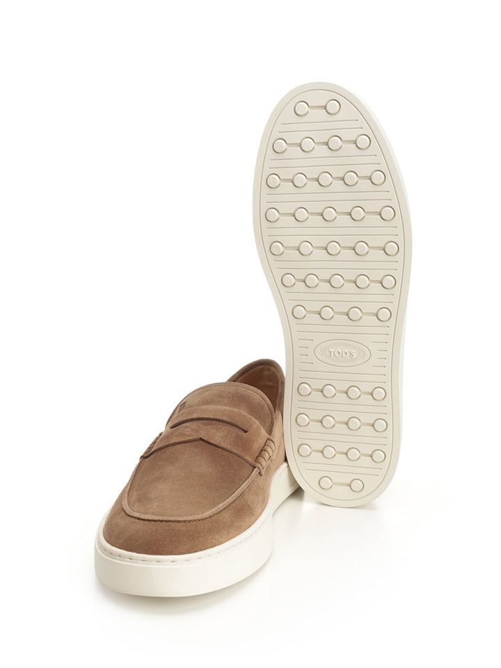 Tod'S Suede Loafers Scarpe basse - Beige | f41c2e32e13a55cc092982eab0e0f63408e91378