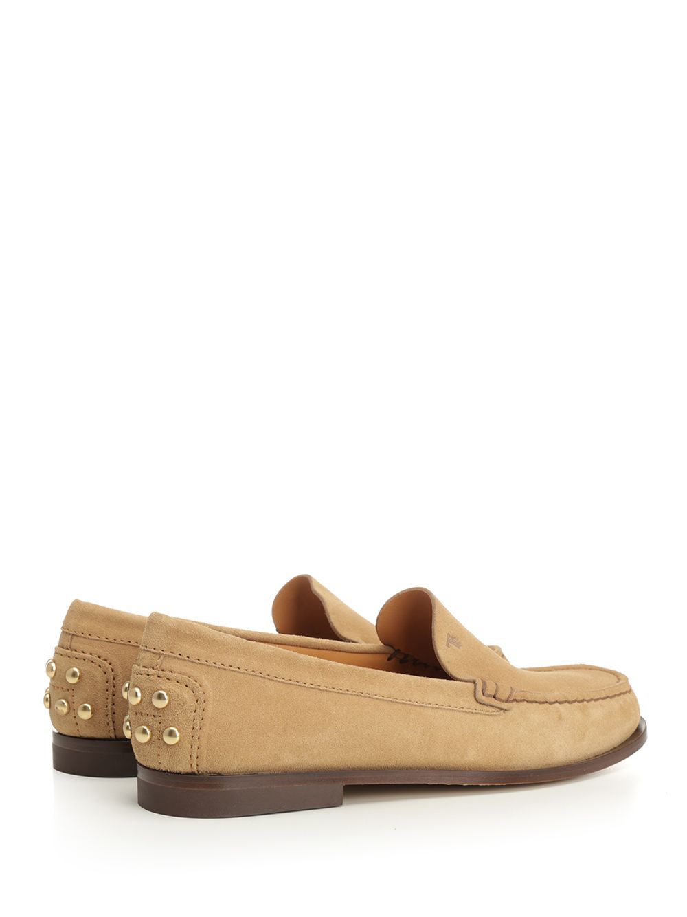 Tod'S Metal Dots Mocassin Scarpe basse - Beige | 15c89f164f39d4757d60a36aaee616894bc3e20d