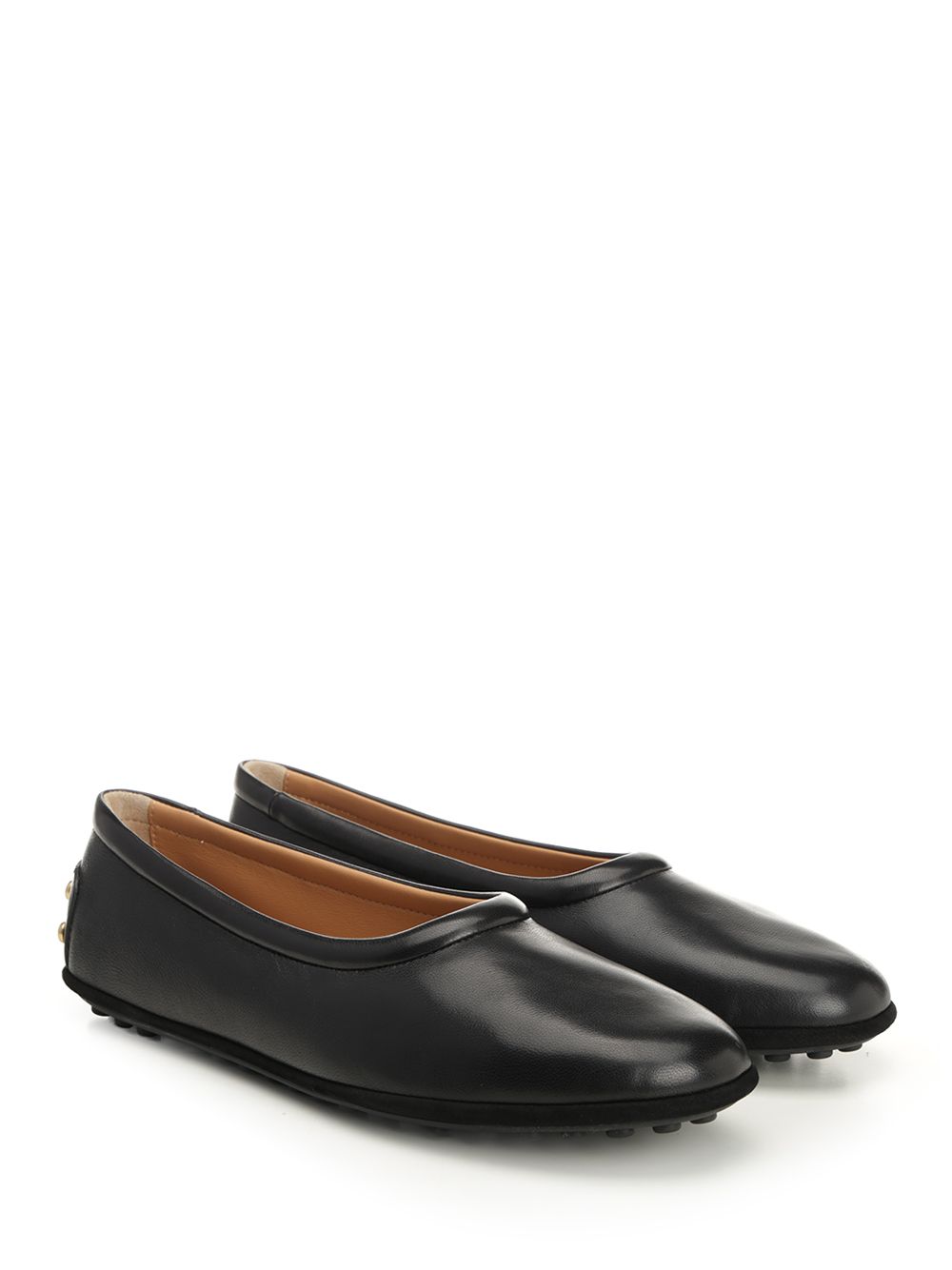 Tod'S Metal Dots Ballerina Scarpe basse - Nero | 21143ffcd67d09dd6082793ef6b80fe51a2811c7