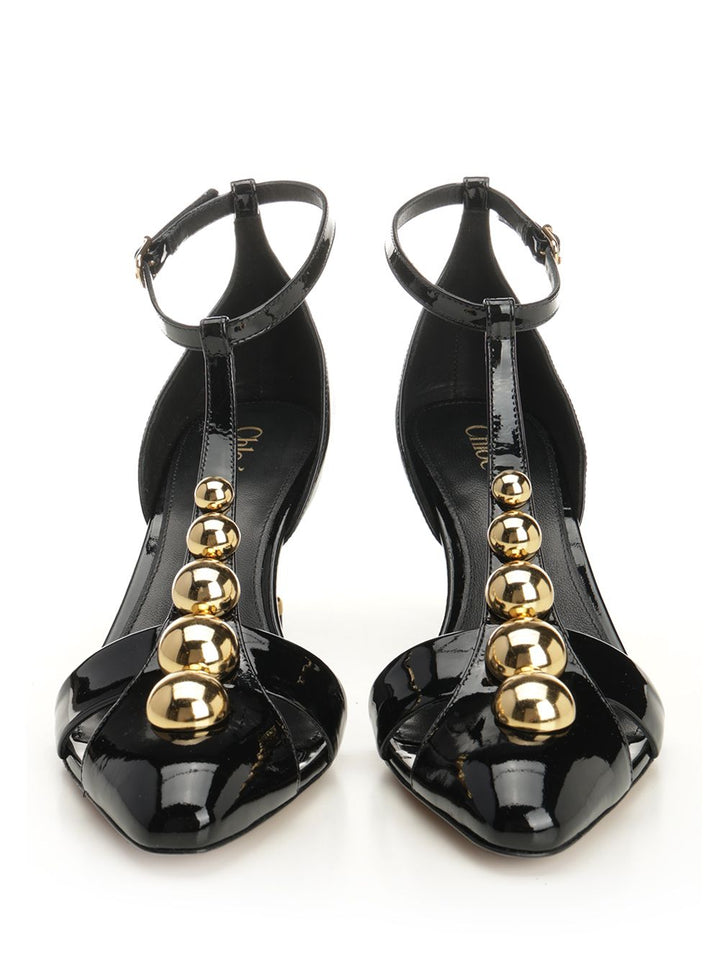 Chloe' Cleia Heeled Sandal Sandali - Nero | 0ca9802116bb3247f9ce0d105eaadb202ac2cb68