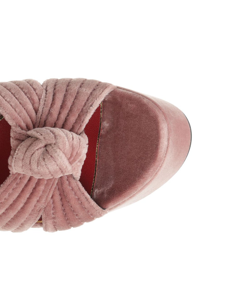 Valentino Garavani Crasher Platform Sandal Sandali - Rose | 70585ea2ffb42371ec9a48df7fd64e2fc3c78714