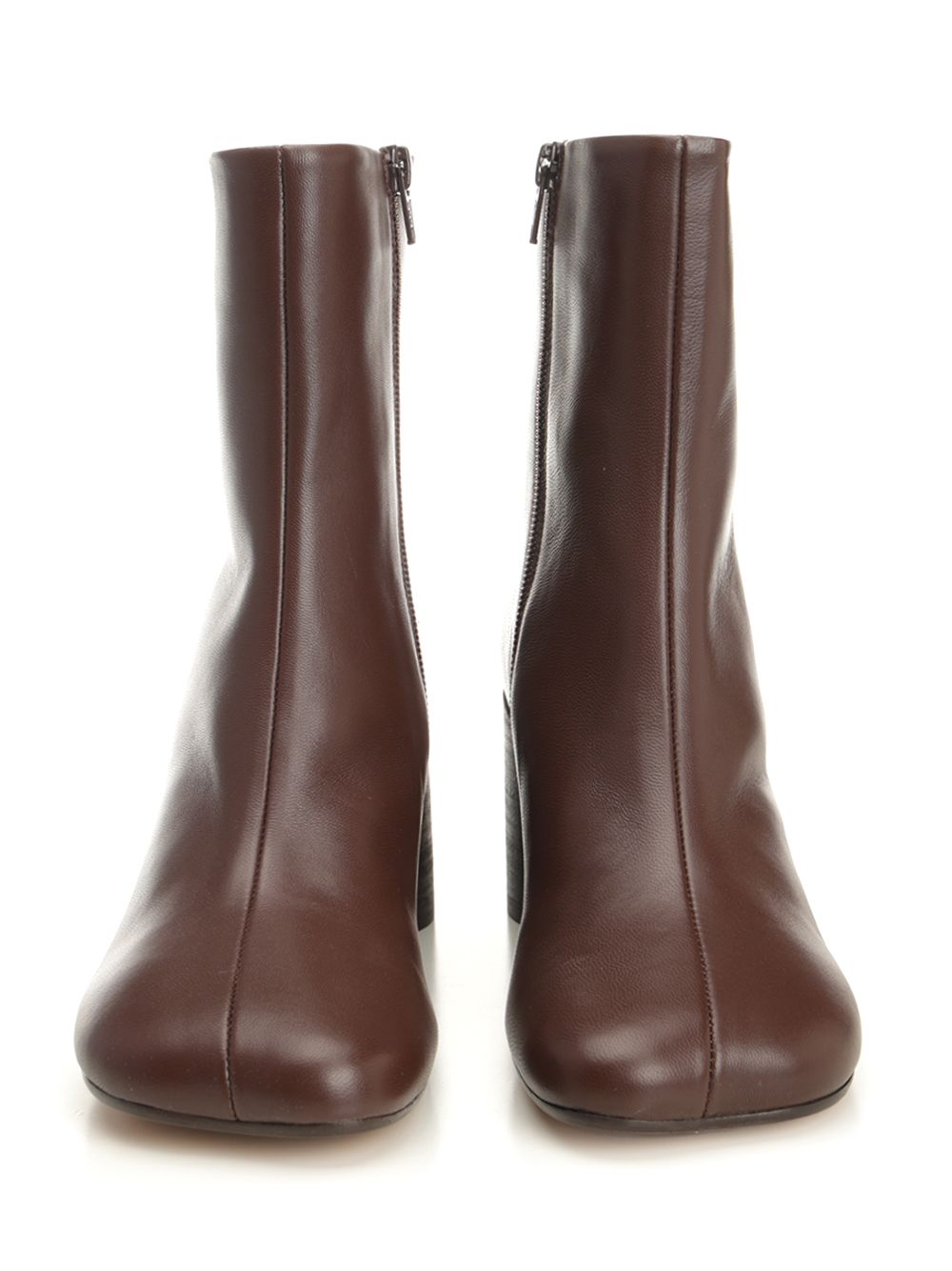 Mm6 Maison Margiela Anatomical Ankle Boots - Marrone | 17d3976a7d467fb1d12ffe8df7af82905a7d73b5