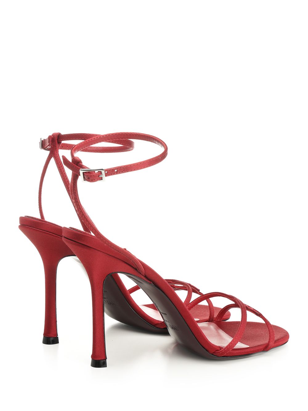Jimmy Choo Leo 100 Sandali - Rosso | 89c52a2f3bea5d740e425af47daf13ed6fcb27e0