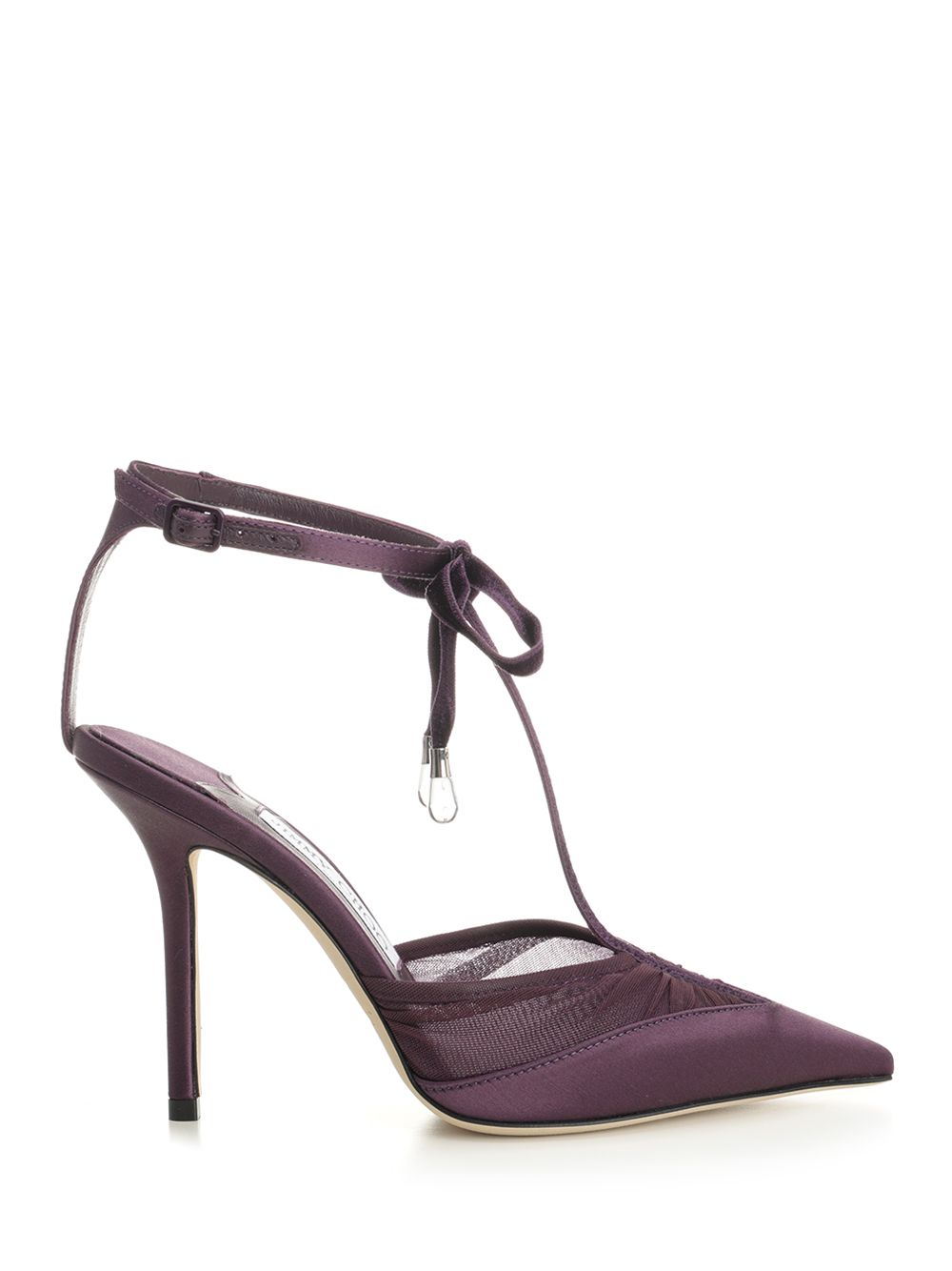Jimmy Choo Afia Mesh 100 Pumps Sandali - Violet | 4e1f66631ed5920a4edda6d2172733f4f6176b0c