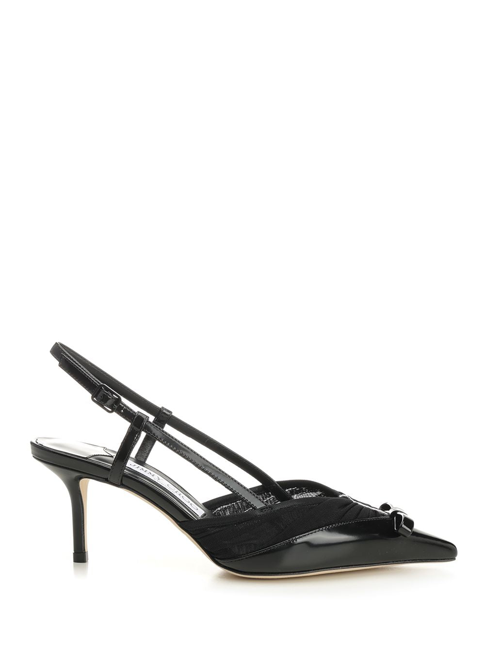 Jimmy Choo Afia Mesh Décolleté 65 Decollete - Nero | 1b59d19521c01e95159a8b5011b2b0f1a538f742