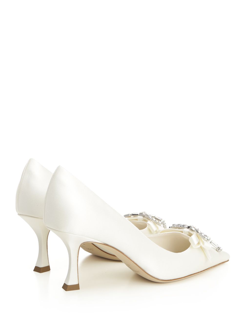 Jimmy Choo Auria 70 Décolleté Decollete - Bianco | bf30358b59b687a858b60f86517b2f1fea520046