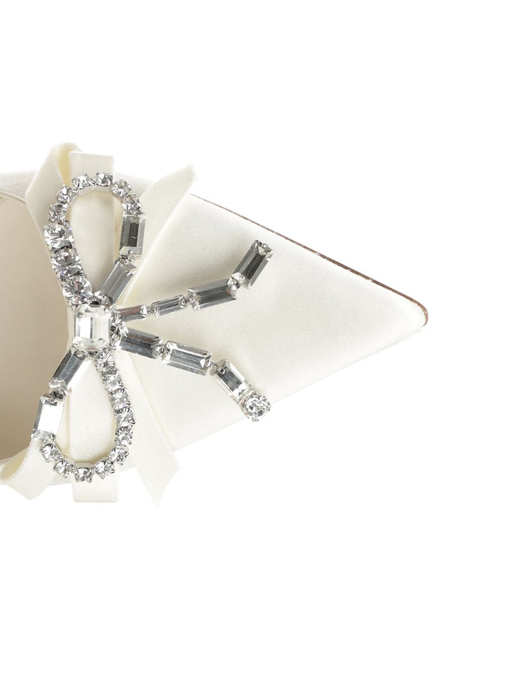 Jimmy Choo Auria 70 Décolleté Decollete - Bianco | d873a0ce0819326dff05c65de1b073fcf448dcf0