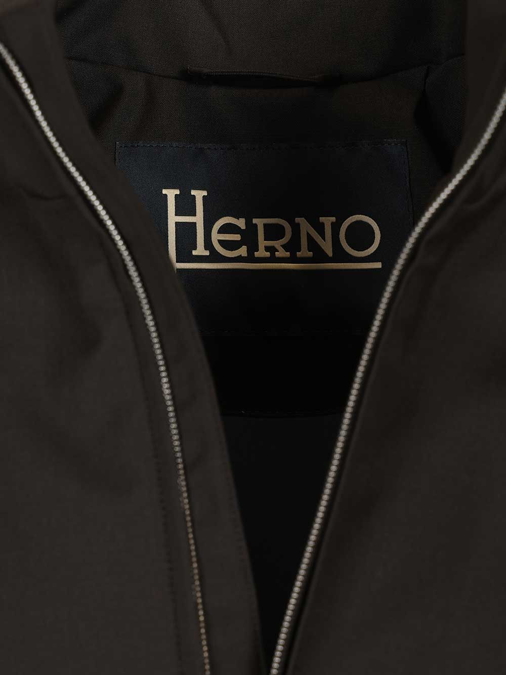 Herno Bomber Giacche - Marrone | 0b258c7827e355c59727a6f0ab5c274c17cdfeb9