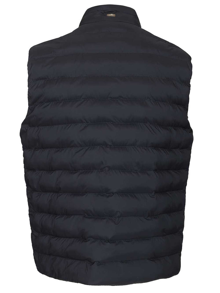 Herno Padded Vest Coats - Blu | 0e5cf14c8e2ec0c7cd164835b0867ca7b19283ff