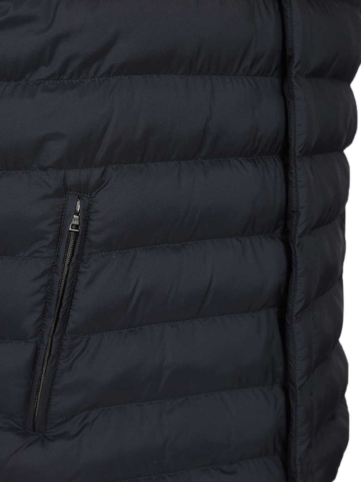 Herno Padded Vest Coats - Blu | 40826e00c7379f599b8472207b47d573f8cfab59