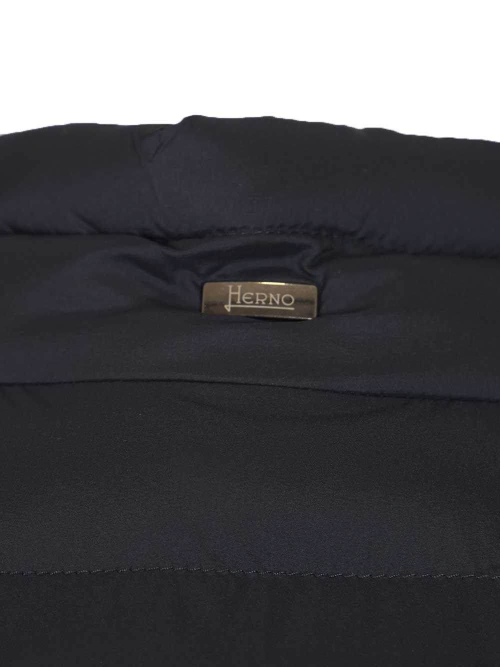 Herno Padded Vest Coats - Blu | cc21a53e28e3304091cfdbc61967af5530c4a908