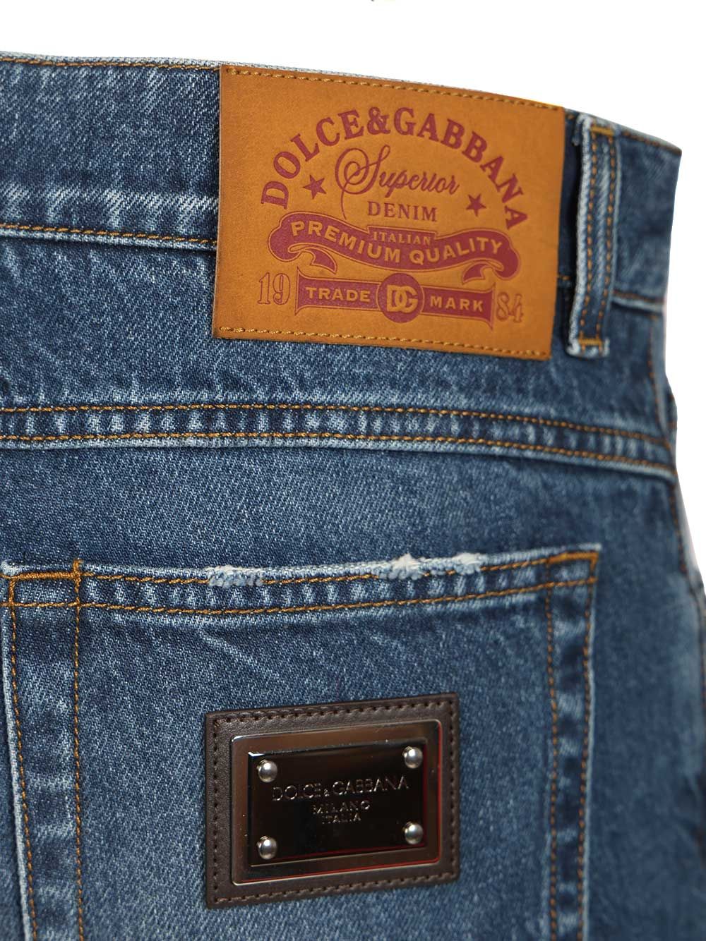 Dolce & Gabbana Denim Pants Jeans - Blu | 78592c27aa4722b8fd58805c263aca801778e376