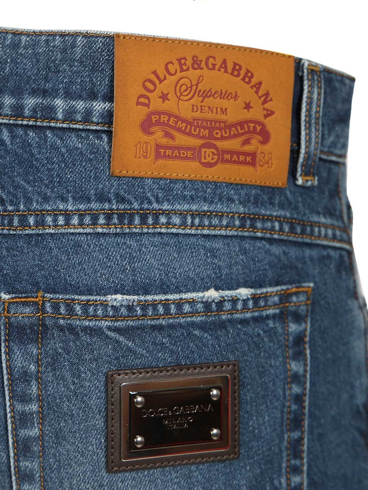 Dolce & Gabbana Denim Pants Jeans - Blu | 78592c27aa4722b8fd58805c263aca801778e376