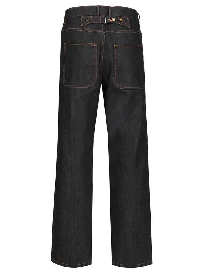 Thom Browne Selvedge Denim Pants Jeans - Blu | 783432f87b4129d12cc893cca525c0f89c586837